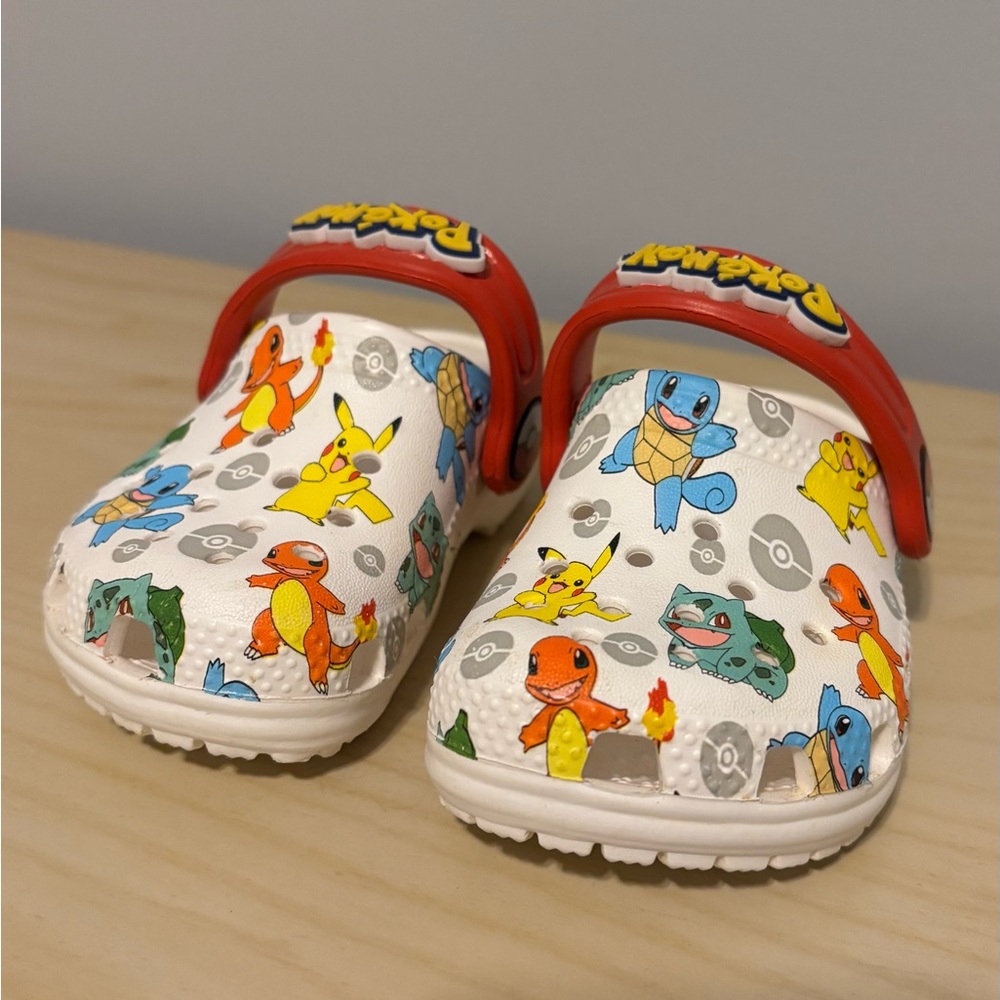 Kids Pokémon Slip-On Crocs - Size 4c - Picture 3 of 8